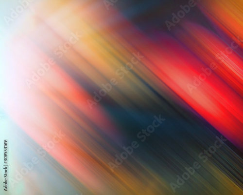 Abstract blurry diagonal lines colored background.