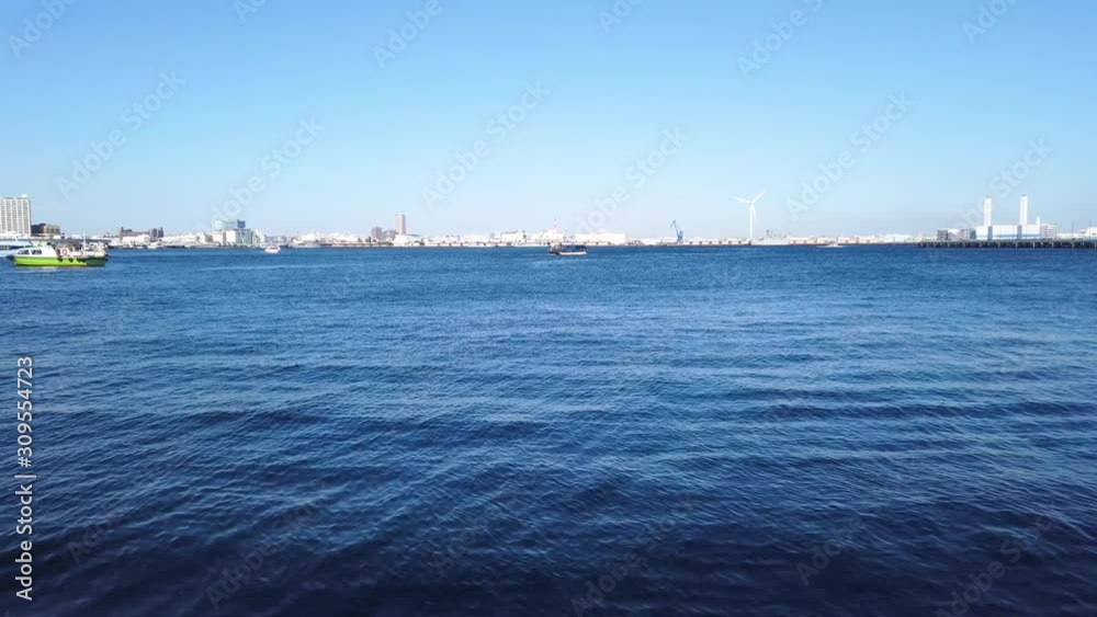 神奈川県 横浜港 みなとみらい