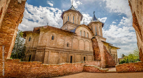 Obraz na płótnie The Royal Court of Targoviste