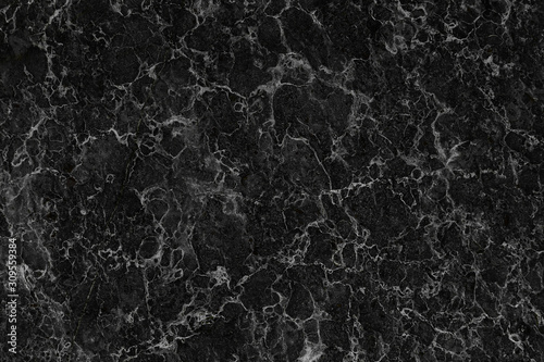 Black marble texture for background or tiles floor decorative design.