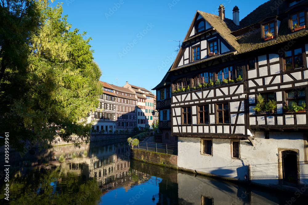 Buildings in Strasbourg.