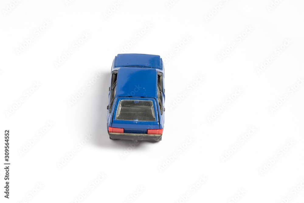 toy car on a white background toy car on a white background