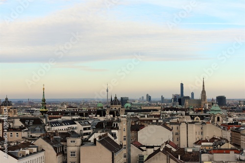 Aerial view of Vienna Austria © Erich