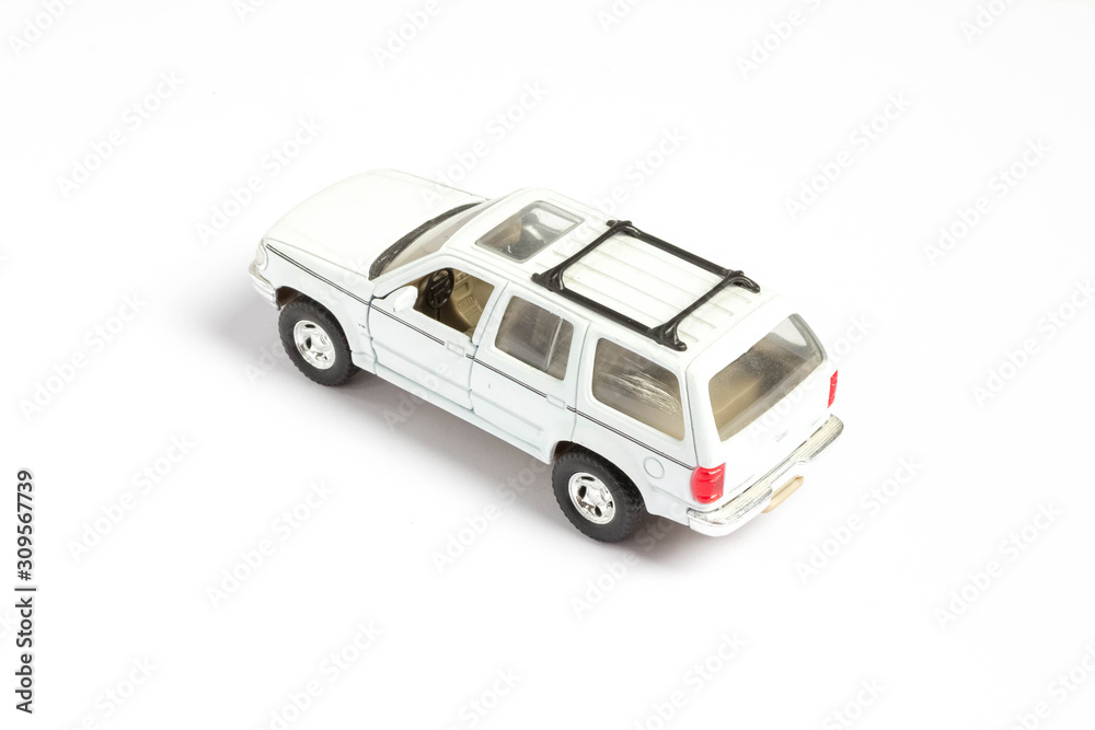 toy car on a white background toy car on a white background