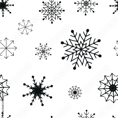 Seasonial Winter Holiday Snowflake Collection