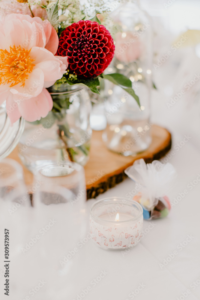 Décoration de table de mariage Décoration de table de mariage
