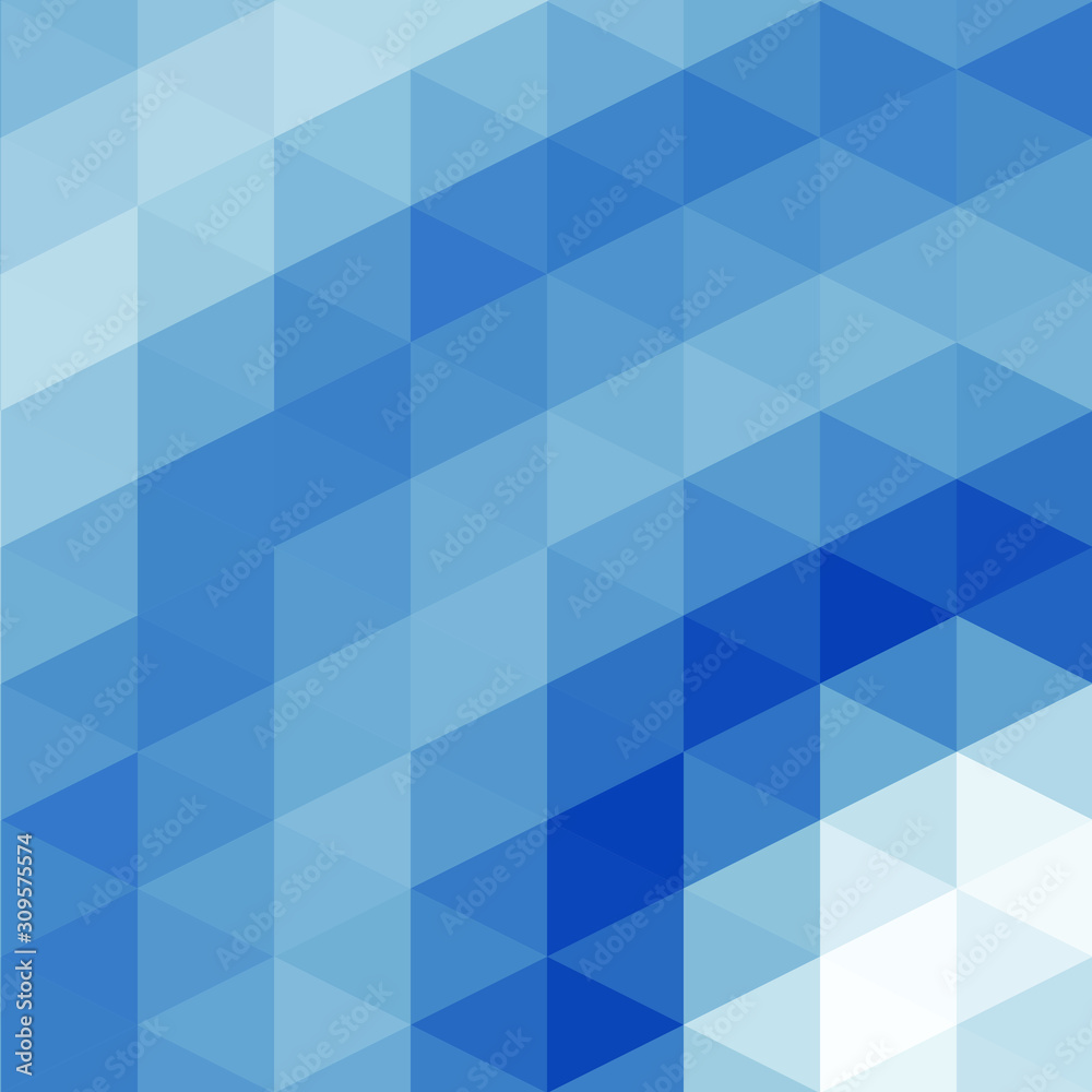 Classic Blue Abstract trianglify Generative Art background illustration Classic Blue Abstract trianglify Generative Art background illustration