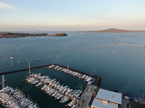 Judges Bay, Auckland / New Zealand - December 14, 2019: The Judges Bay, Okahu Bay and Hobson Bay photo