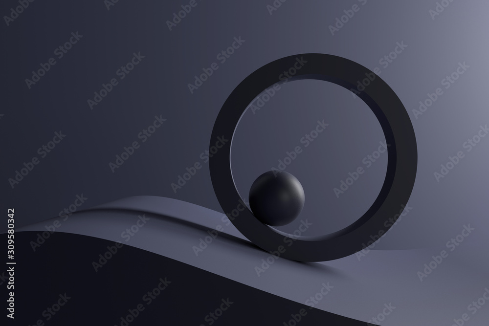 Abstract background of geometric shapes. 3D rendering. Abstract background of geometric shapes. 3D rendering.