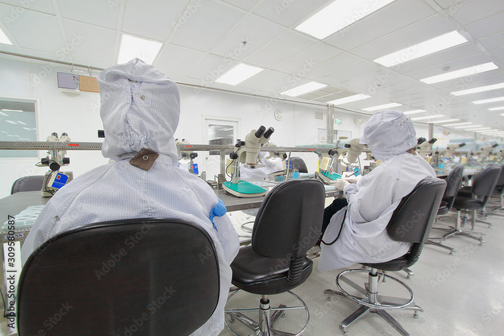 Production line working technology background concept Production line working technology background concept