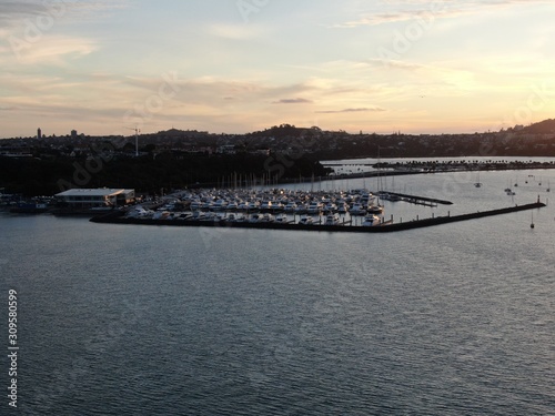 Judges Bay, Auckland / New Zealand - December 14, 2019: The Judges Bay, Okahu Bay and Hobson Bay photo