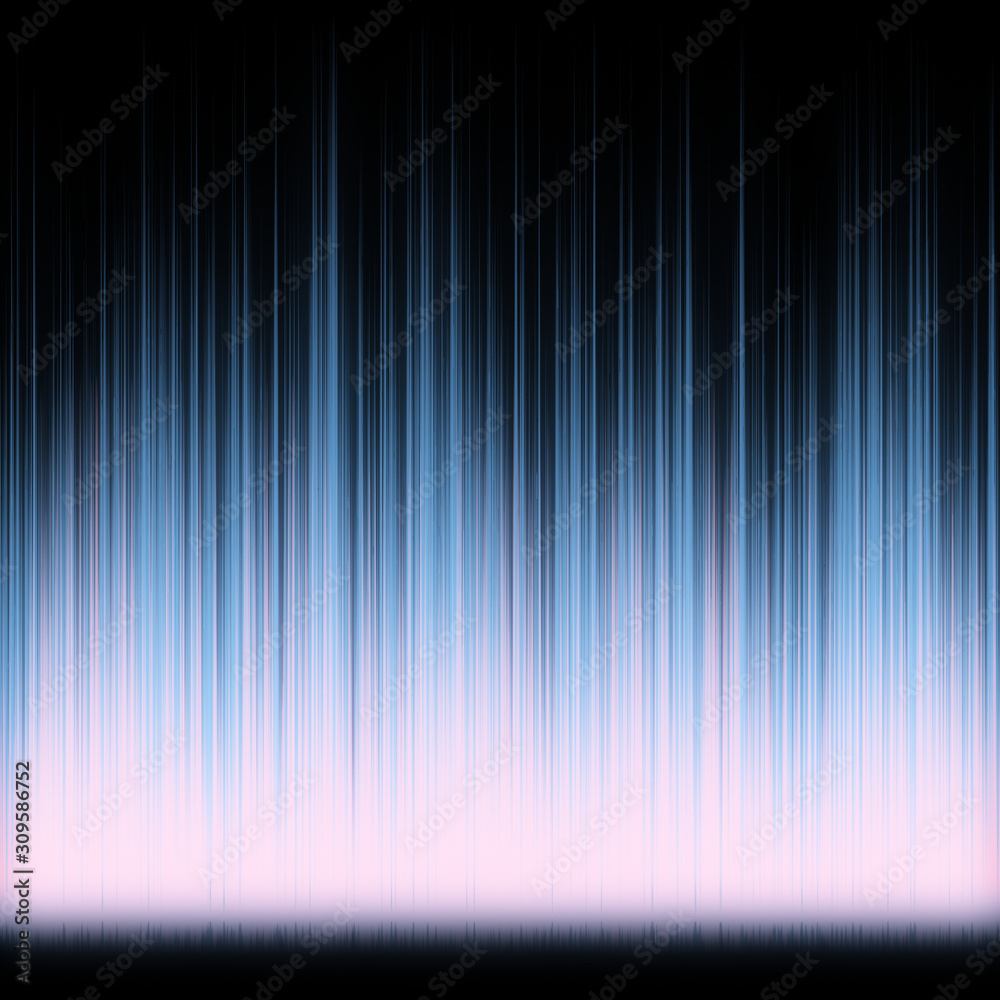 Northern light glowing lines backdrop illustration