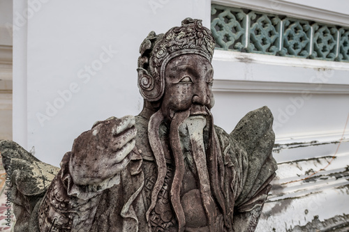 Wat Ratcha Orasaram Ratchaworawiharn is a first class royal monastery which has existed since the Ayutthaya period, Bangkok, Thailand photo