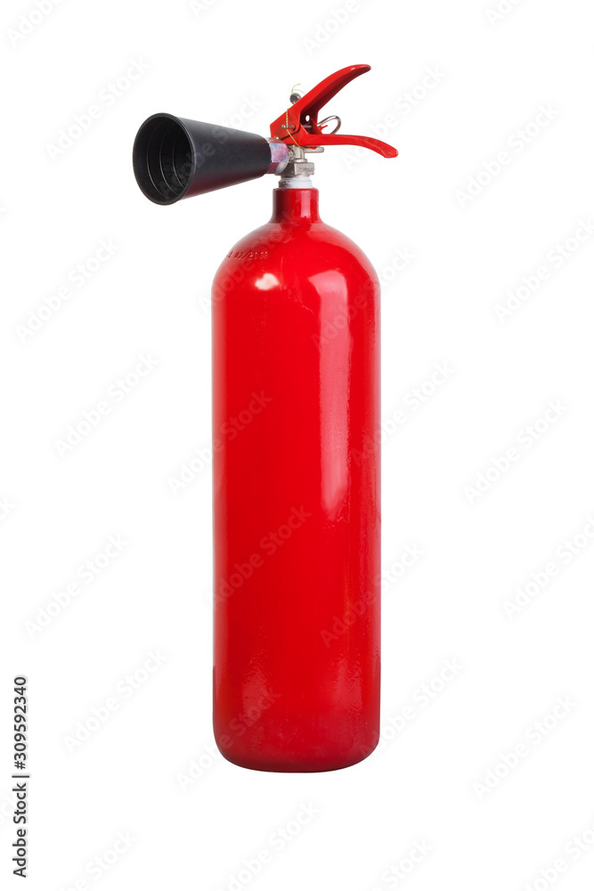 Fire extinguisher isolated on white background Fire extinguisher isolated on white background