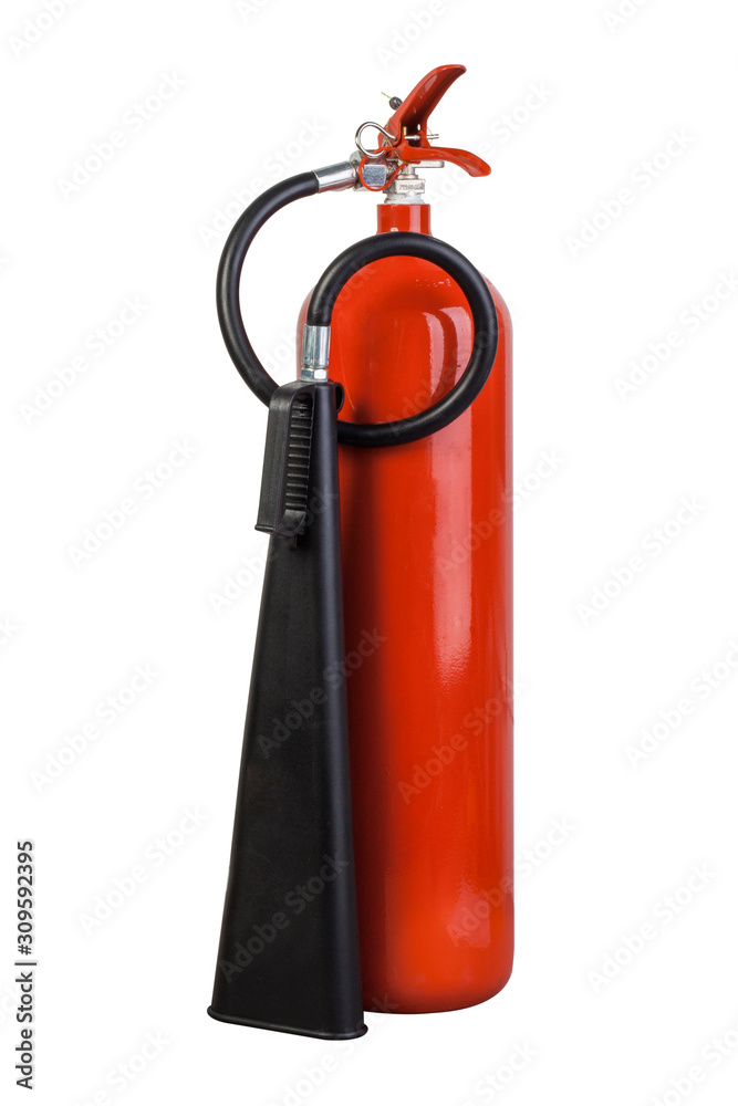 Obraz premium Fire extinguisher isolated on white background