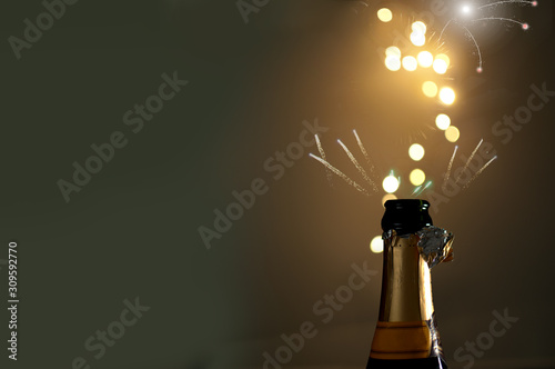 Champagne opening lights