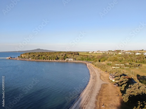 Judges Bay, Auckland / New Zealand - December 14, 2019: The Judges Bay, Okahu Bay and Hobson Bay photo