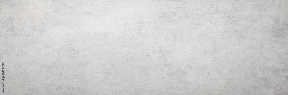 Monochrome grunge gray abstract background. Grunge old wall texture, concrete cement background.Long panoramic format.