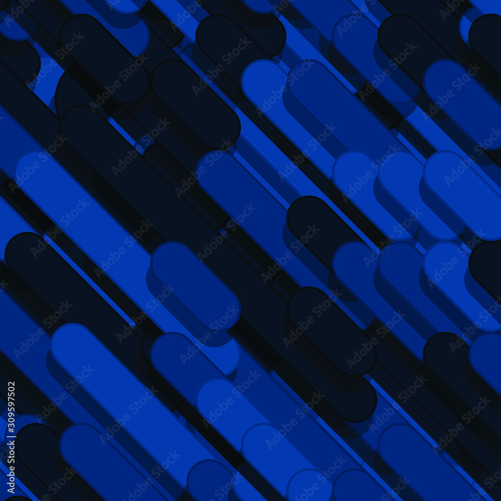 Color Abstract Lines and Circles Generative Art background illustration