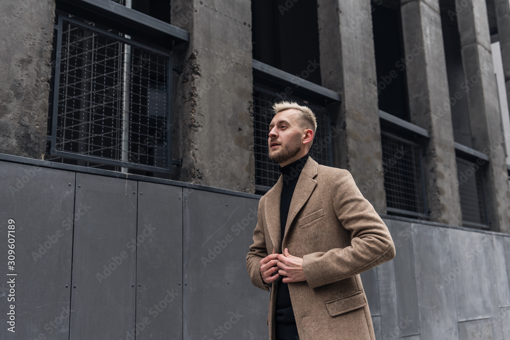 Portrait of a young businessman. Portrait of a young businessman.