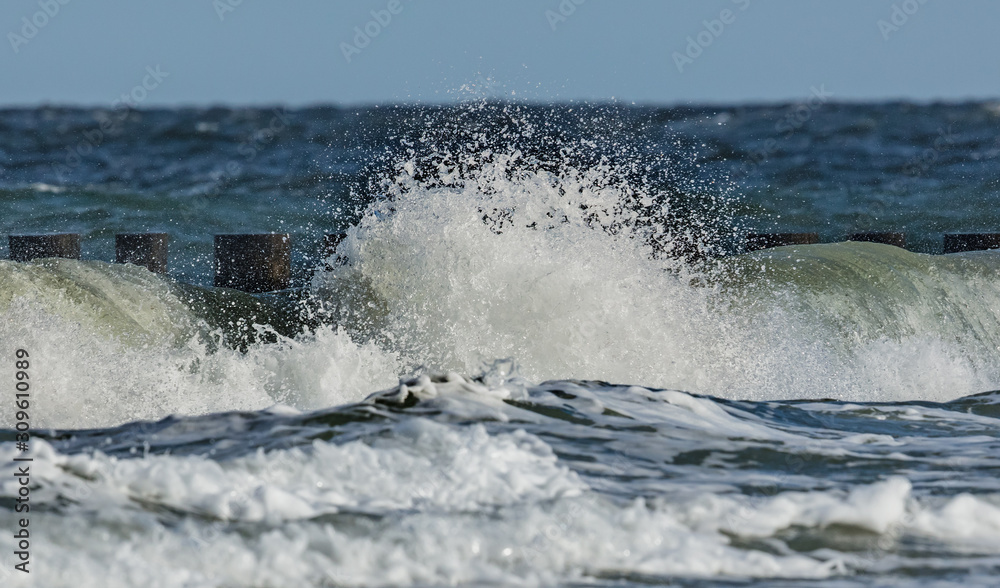 Obraz premium wellen