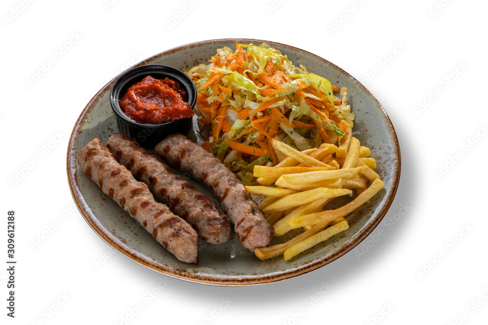 Delicious traditional Bulgarian meat dish Delicious traditional Bulgarian meat dish