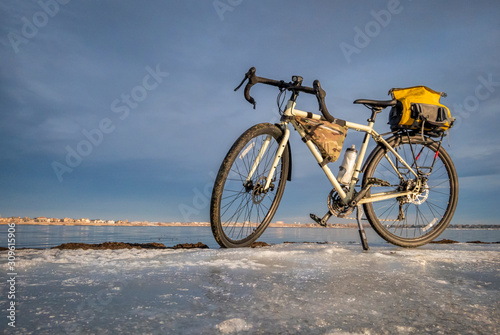 winter biking, touring or commuting