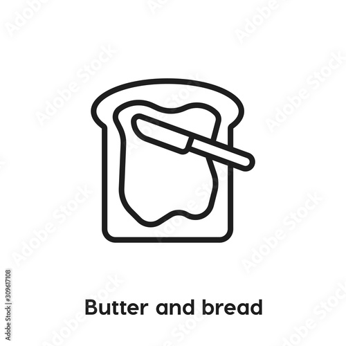 butter and bread icon vector. butter and bread icon vector symbol illustration. Modern simple vector icon for your design. butter and bread icon vector	