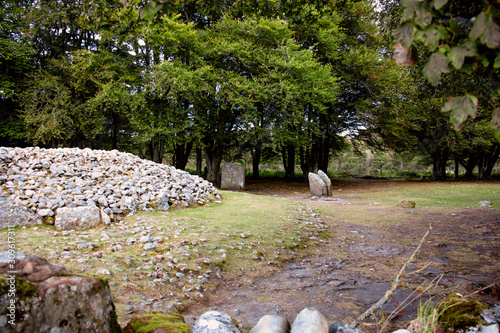 Steinkreis Clava Cairn nahe Inverness photo