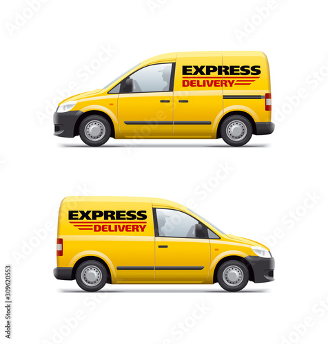 Yellow commercial transport
