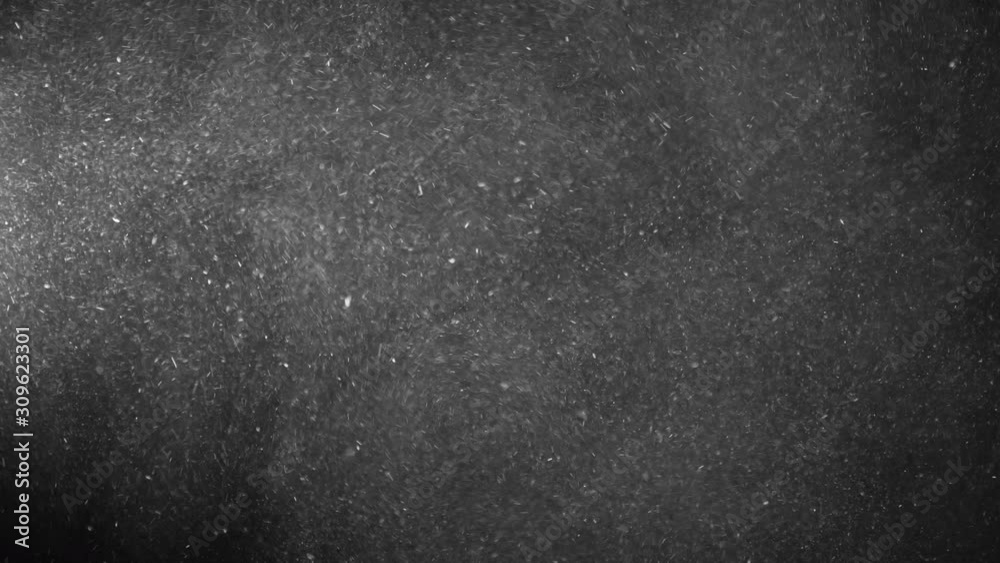 Natural Organic Dust Particles Floating On Black Background. Glittering Sparkling Particles Randomly Spin In The Air With Bokeh. Dynamic Particles With Fast And Slow Motion. Shimmering Dust In Space. Natural Organic Dust Particles Floating On Black Background. Glittering Sparkling Particles Randomly Spin In The Air With Bokeh. Dynamic Particles With Fast And Slow Motion. Shimmering Dust In Space.