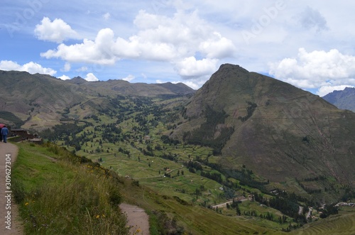 南米 遺跡 風景