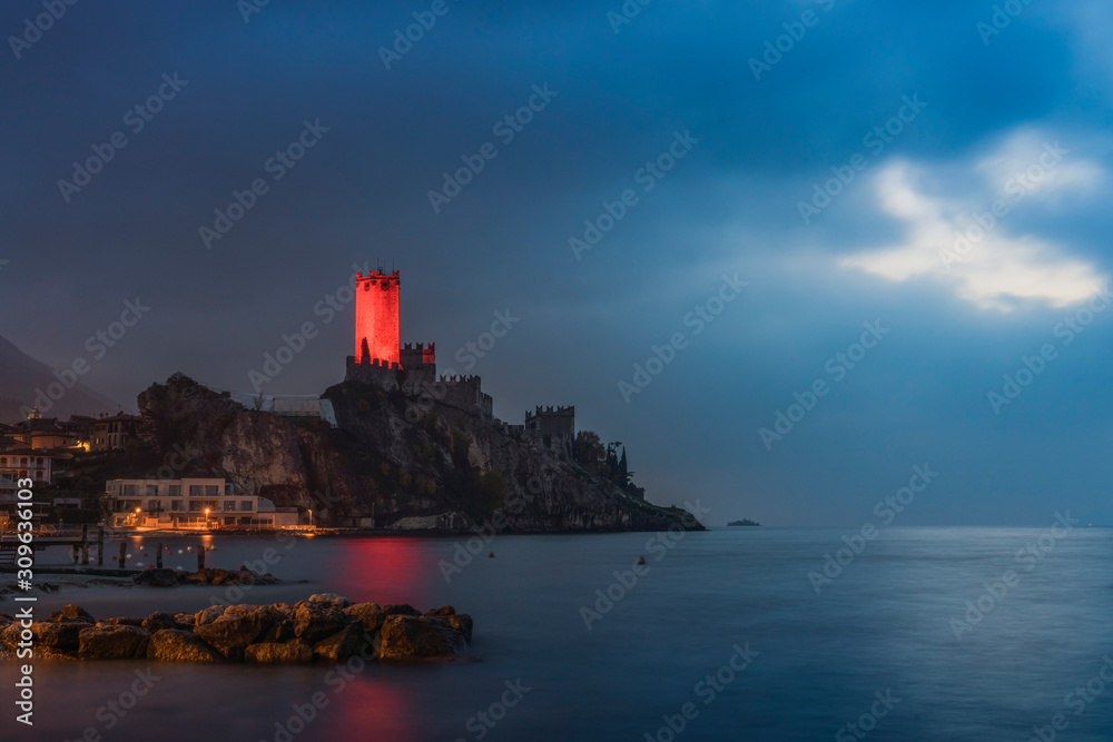 Obraz premium Cityscape Malcesine