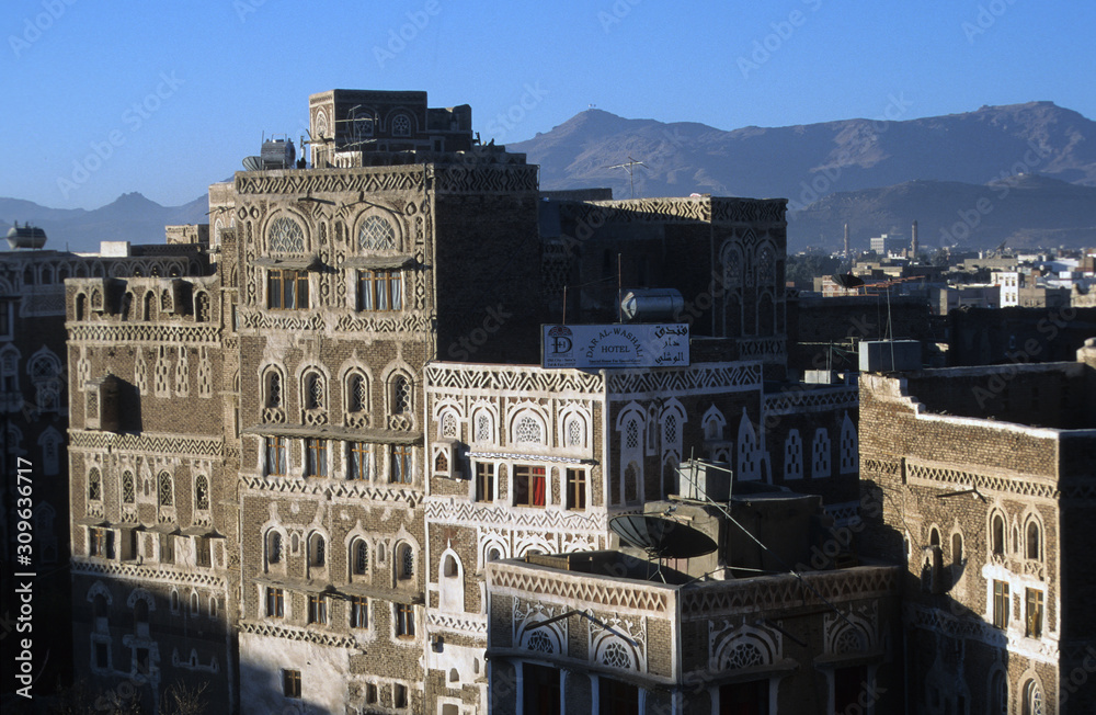 Yemen. Architecture of Sana'a