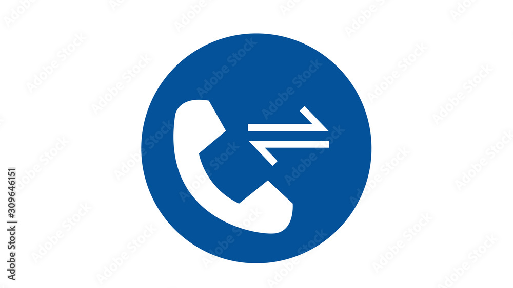phone icon, telephone symbol, in coming call phone icon, telephone symbol, in coming call