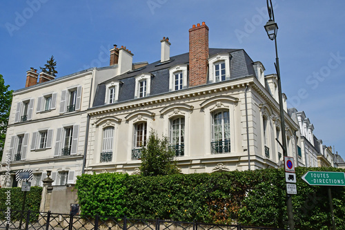 Saint Germain en Laye; France - april 18 2019 : picturesque city centre photo