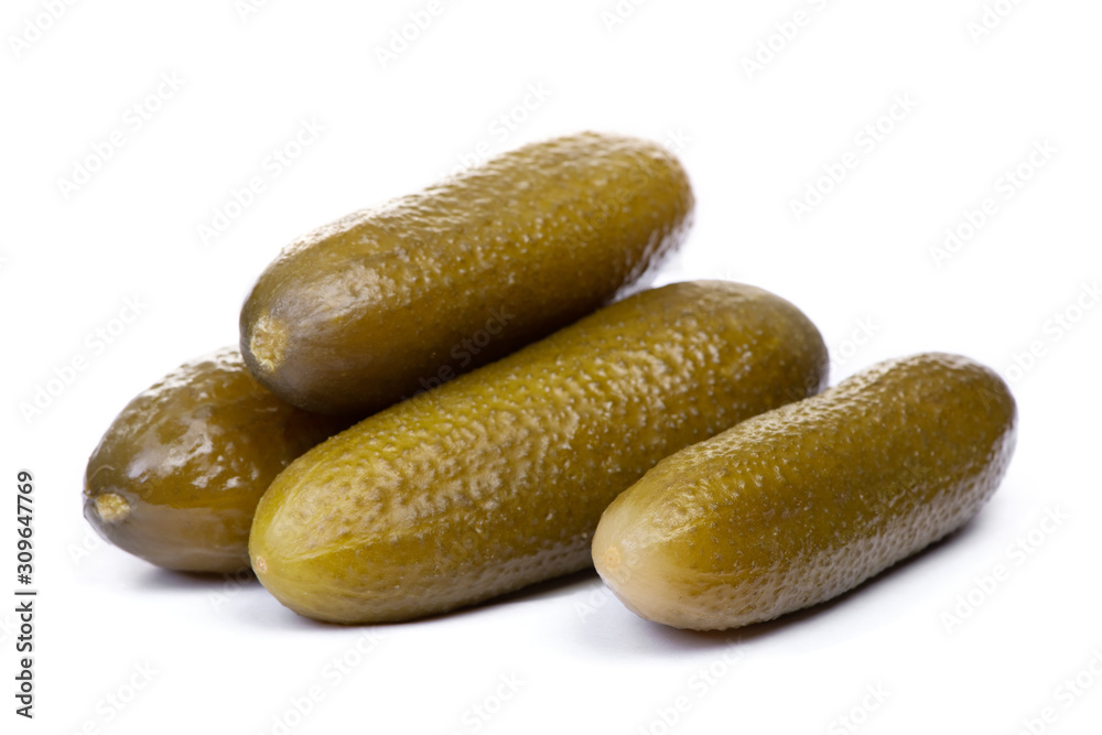 Marinated pickled cucumbers