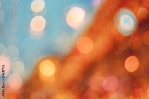 blurred background of Christmas lights