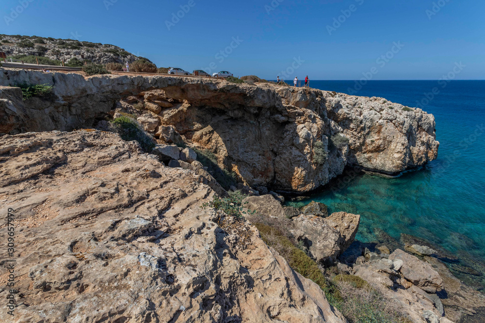 cape greco panorama, sea, sky, Ayia Napa, Cyprus cape greco panorama, sea, sky, Ayia Napa, Cyprus