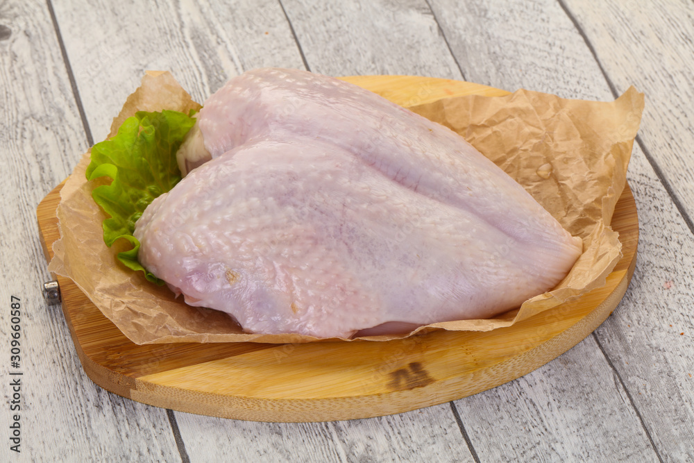 Raw chicken breast Raw chicken breast