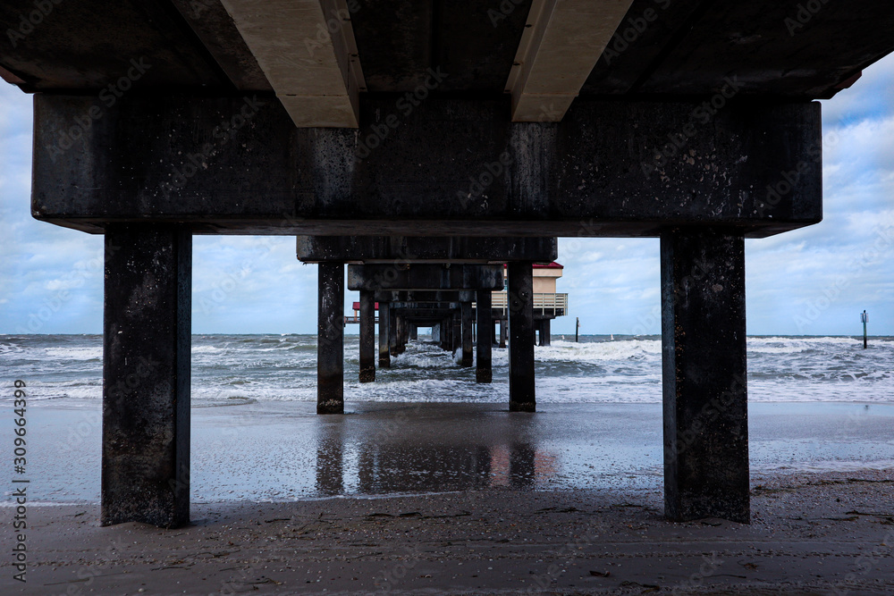 Under the pier