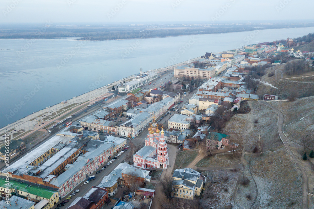Obraz premium Volga river embankment in Nizhny Novgorod