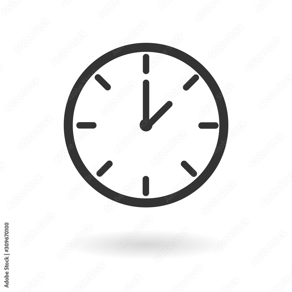 Clock and watch vector icon on white background. Flat vector clock and watch icon symbol sign from modern tools and utensils. Collection for mobile concept and Clock and watch vector icon on white background. Flat vector clock and watch icon symbol sign from modern tools and utensils. Collection for mobile concept and