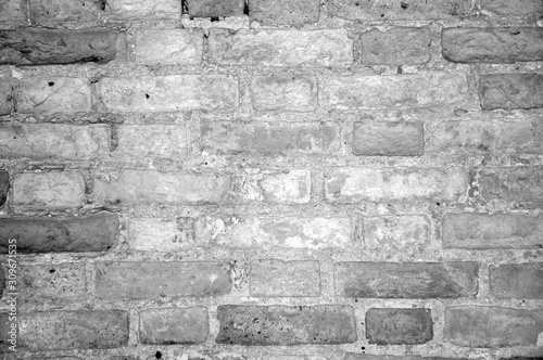 White brick wall can be used as background.