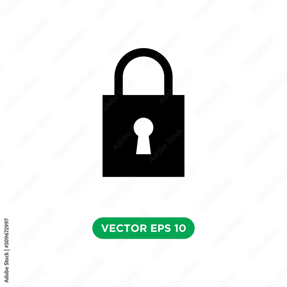 lock icon vector template design template lock icon vector template design template