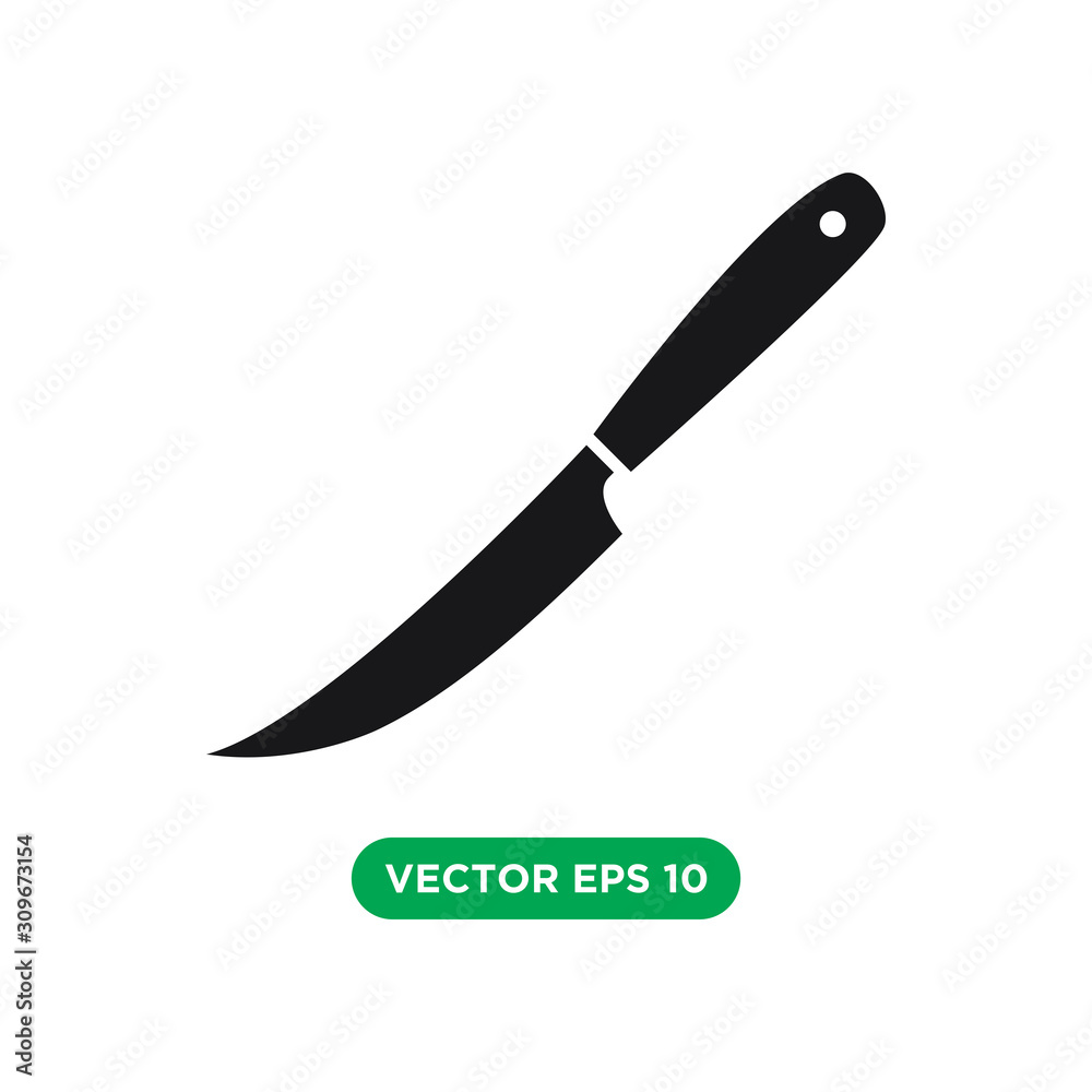 Fototapeta premium knife icon vector template design concept