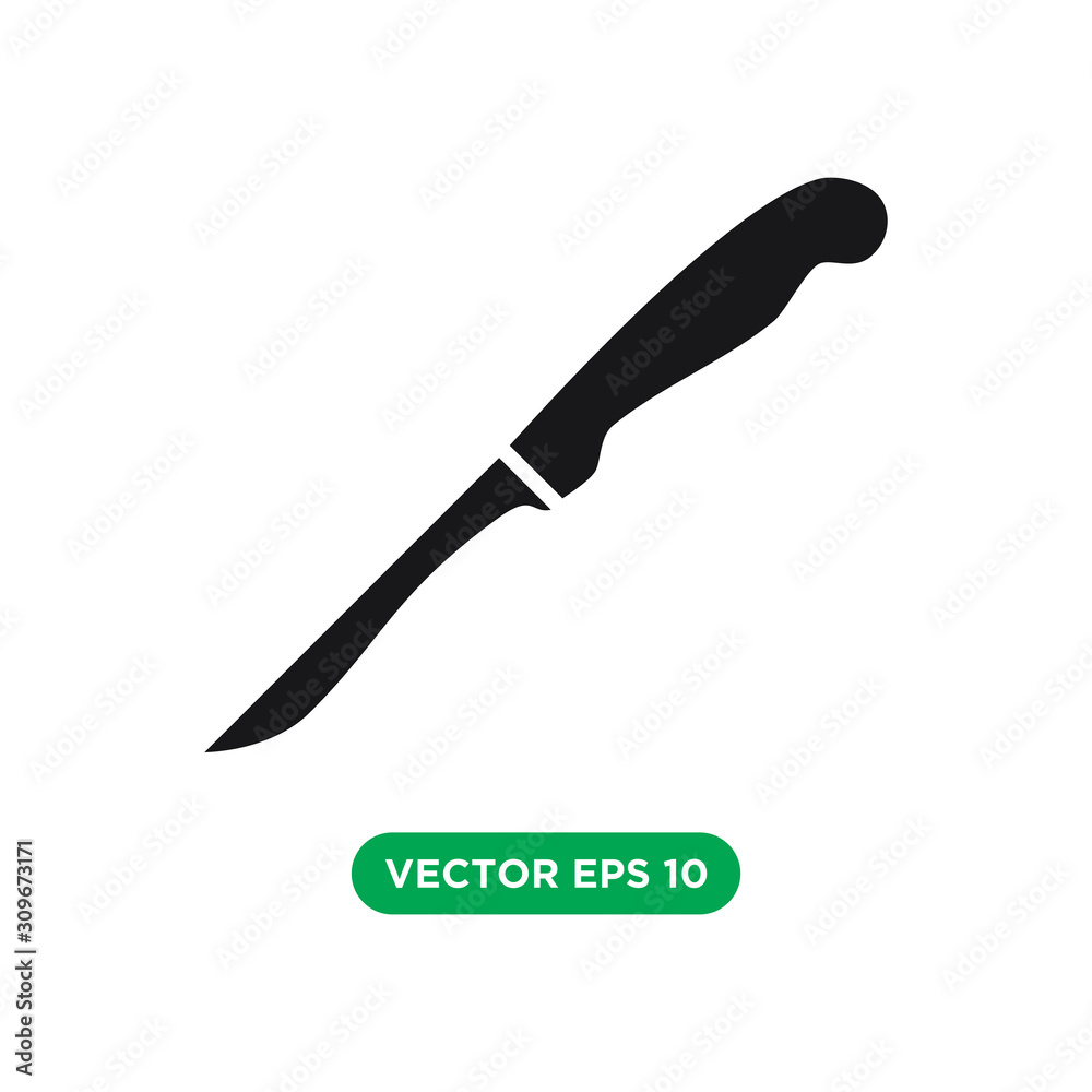 Obraz premium knife icon vector template design concept