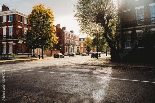 street in city