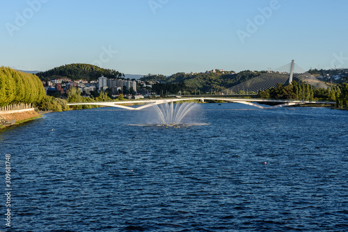 Panoramic view of the city of Coimbra in Portugal