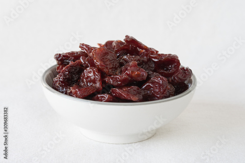 Dried Cherries in a Bowl